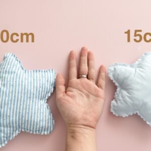 handmade fabric star decor