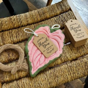 plant leaf hand towels