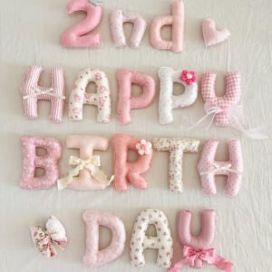 happy birthday letter decoration