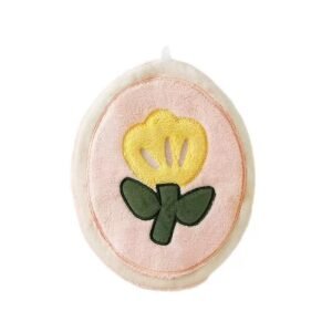 flower cake hand towel