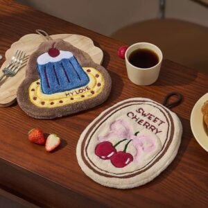 cherry style hand towel