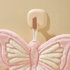 butterfly hand towel