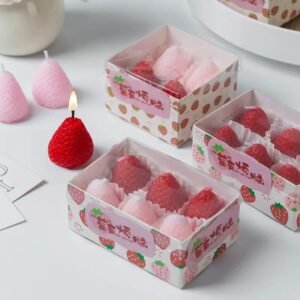 strawberry scented candle