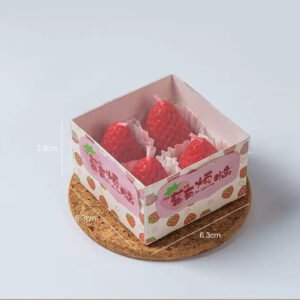 strawberry scented candle