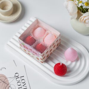 strawberry scented candle