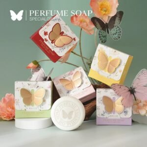 butterfly perfume soap