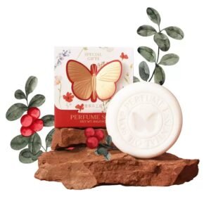 butterfly perfume soap