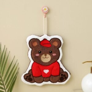 little bear hand towel