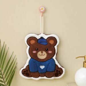 little bear hand towel