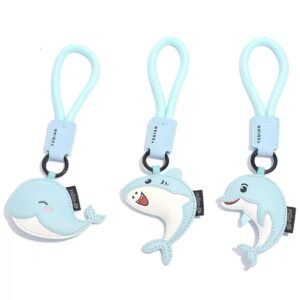 shark, whale and dolphin pendants