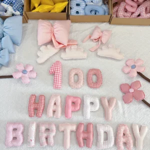 customized fabric letter banner