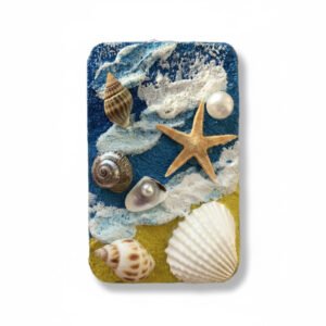 conch shell fridge magnets