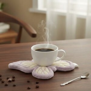 butterfly hand towel