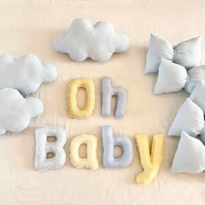 oh baby letter banner