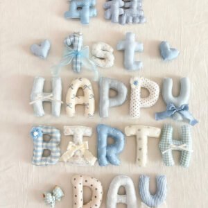 happy birthday letter decoration