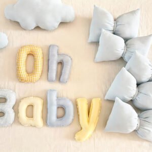 oh baby letter banner