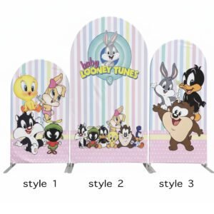Baby Looney Tunes Theme Backdrop Cover
