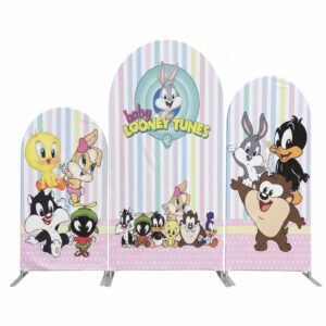 Baby Looney Tunes Theme Backdrop Cover