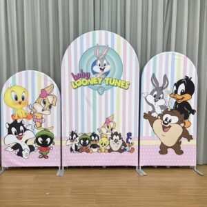Baby Looney Tunes Theme Backdrop Cover