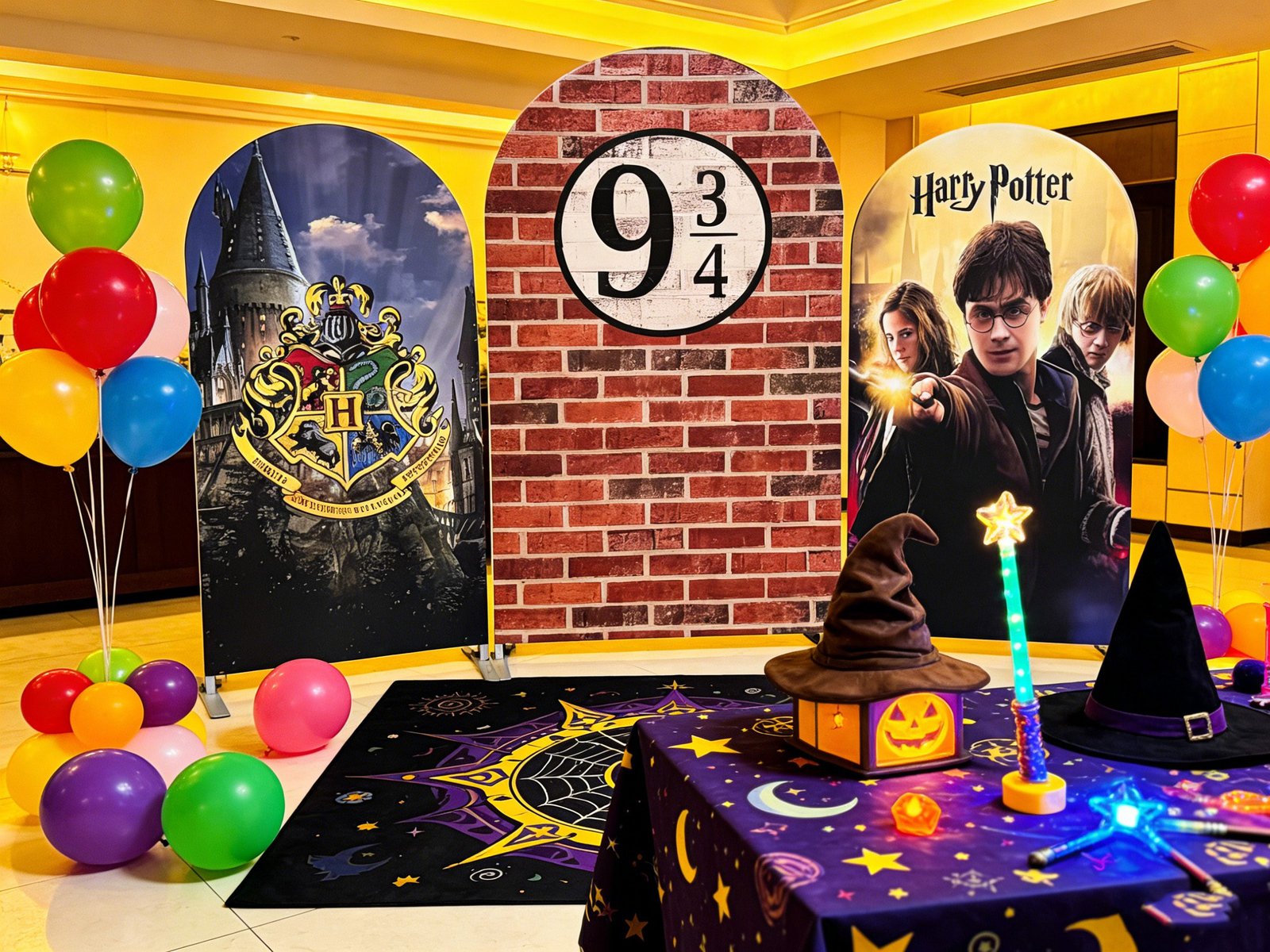 Harry Potter Theme Backdrop Cover Harry Potter Theme Backdrop Cover