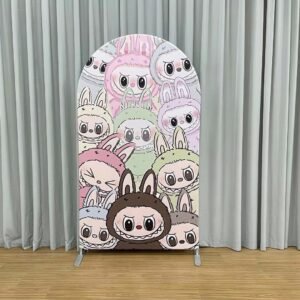 Labubu Full Print Backdrop Cover