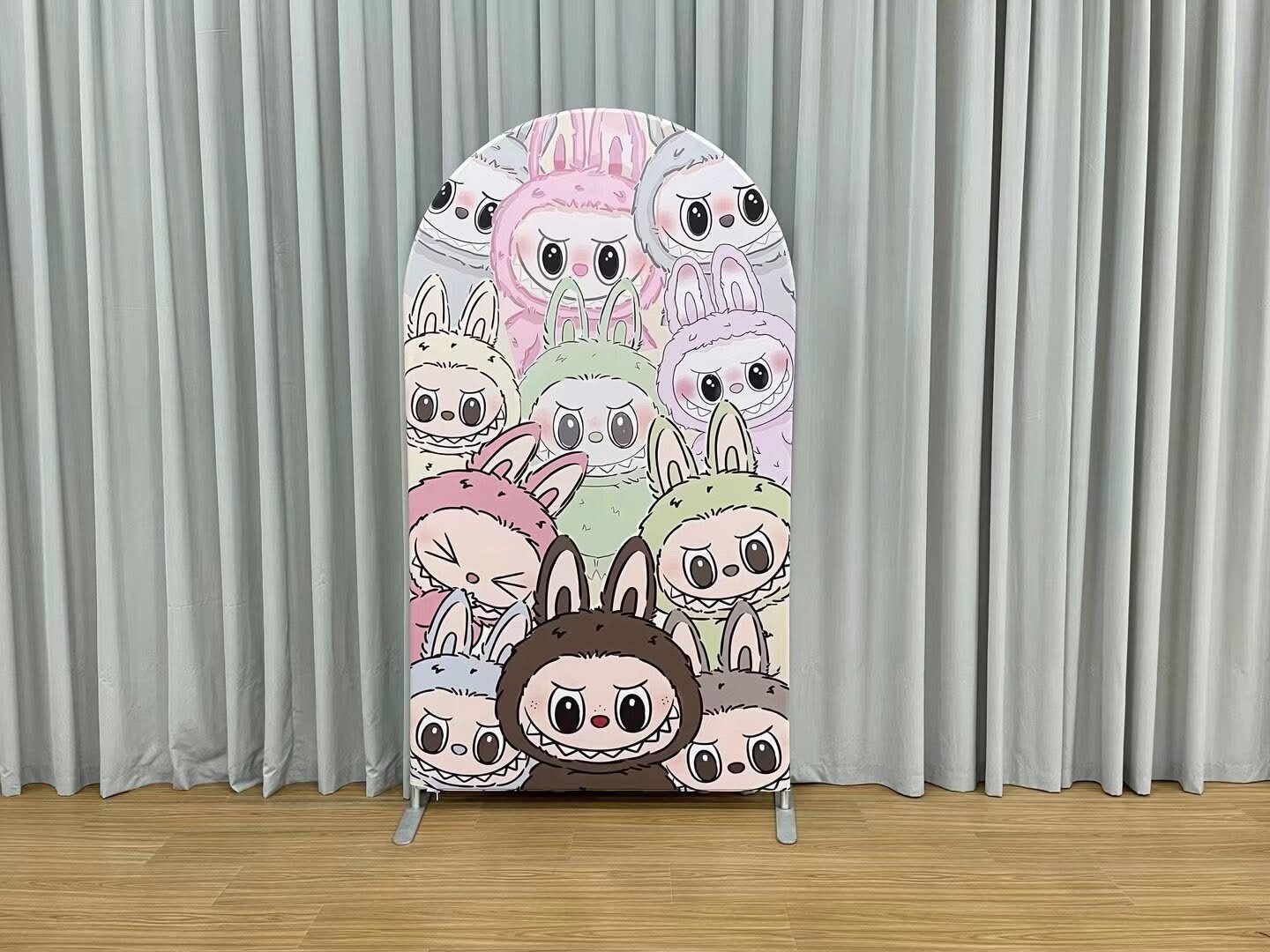 Labubu Full Print Backdrop Cover Labubu Full Print Backdrop Cover