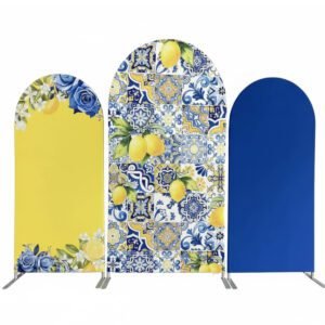 Lemonade Citrus Theme Backdrop Cover