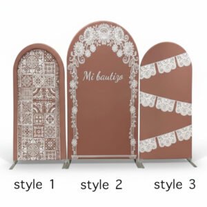 mi bautizo backdrop cover