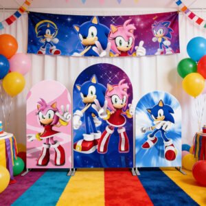 sonic the hedgehog backdrop cover