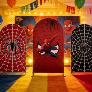 spider man theme backdrop cover