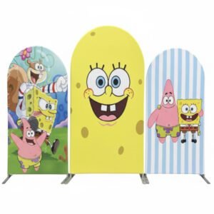 SpongeBob SquarePants Chiara Wall Arch Backdrop Set - Kids Birthday Party Decor 03