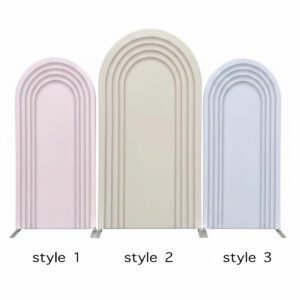 Pastel Grooved Theme Backdrop Cover