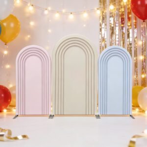 Pastel Grooved Theme Backdrop Cover